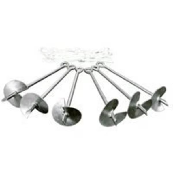 Seasonal Trends 10001400002 Hassle-Free Stake, Galvanized Steel, Seasonal Trends, Mfr#: 10001400002